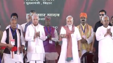 Photo of PM Modi inaugurates, lays foundation stone for several infrastructure projects worth over ₹13,480 cr in Bihar