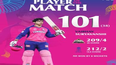 Photo of Vaibhav Suryavanshi becomes youngest centurion in IPL history