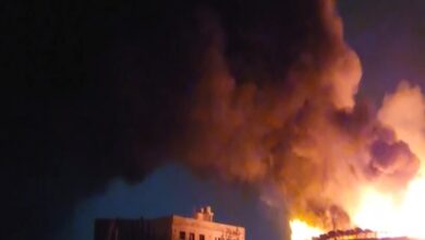 Photo of Fire breaks out at chemical warehouse in Delhi’s Mundka