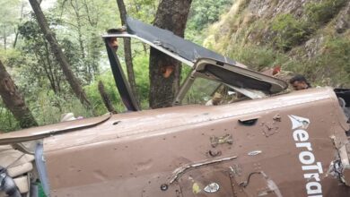 Photo of Uttarkashi helicopter Crash: 5 feared dead