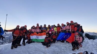 Photo of NCC expedition team scales world’s highest peak Mt Everest