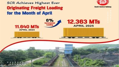 Photo of SCR achieves record freight loading of 12.36 million tonnes in April