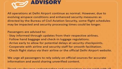 Photo of Delhi Airport operations normal; passengers advised to arrive early amid enhanced security