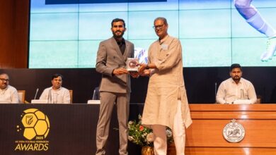 Photo of Subhasish Bose named Men’s Player of the Year at All India Football Federation Awards 2025