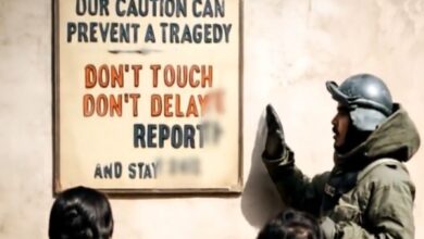 Photo of NDMA Advisory: Do not touch unknown explosive materials, inform immediately