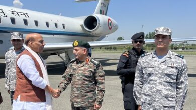 Photo of Defence Minister arrives in Srinagar to take stock of J&K situation after Operation Sindoor