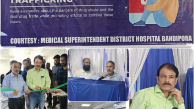 Photo of District Hospital Bandipora Observes International Day Against Drug Abuse and Illicit Trafficking