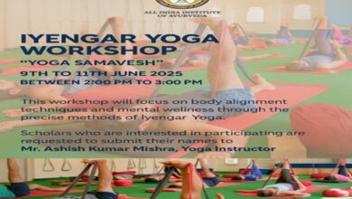 Photo of AIIA’s “Yoga Samavesh” workshop kicks off today