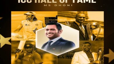 Photo of Former India captain MS Dhoni inducted into ICC Hall of Fame