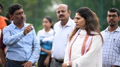 Photo of MoS Raksha Khadse reviews facilities, athlete progress at SAI Sports Training Centre in Agartala