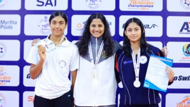 Photo of Shaon Ganguly sets meet record in 400m IM; Karnataka tops medal tally