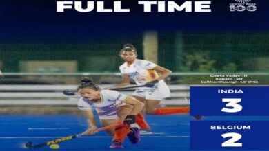 Photo of India’s Junior Women’s Hockey Team triumphs 3‑2 over Belgium in thrilling Antwerp opener