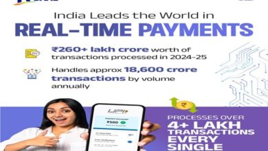 Photo of DBT surges 90-fold in decade, says FM; India tops global real-time payments