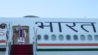 Photo of PM Modi emplanes for Namibia after concluding his Brazil visit