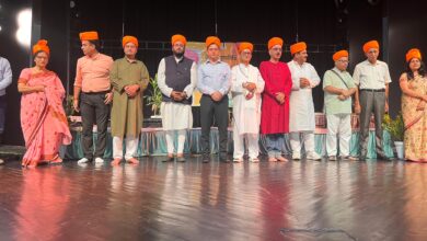 Photo of Vomedh Honours Pt. Amarnath Vaishnavi with Tributes, Awards, and Devotional Music