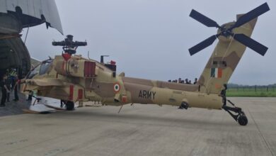 Photo of Indian Army gets 1st batch of Apache helicopters from United State