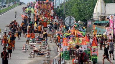 Photo of Kanwar Yatra enters final phase as millions of Shiva devotees perform Jalabhishek across India