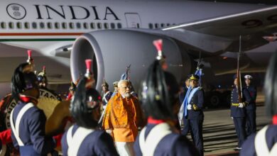 Photo of PM Modi reaches Argentina on third leg of 5-nation tour; To hold talks with President Javier Milei today