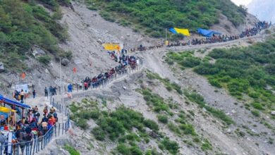 Photo of 7,307 pilgrims leave Jammu base camp for Amarnath Yatra