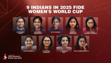 Photo of Nine Indian players to participate in FIDE Women’s World Cup 2025