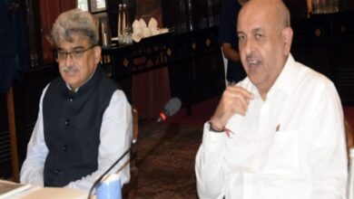 Photo of Advisor to PM Tarun Kapoor reviews major infra, rail, power, urban projects in J&K