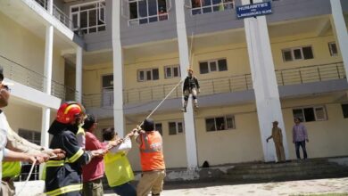 Photo of Mock Drills in Ladakh for Earthquake, Cloudburst & Glacial Floods