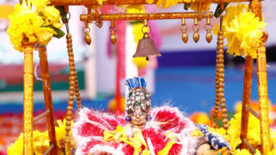 Photo of Thousands Flock to Mathura for Lord Krishna’s 5252nd Birth Anniversary Celebrations