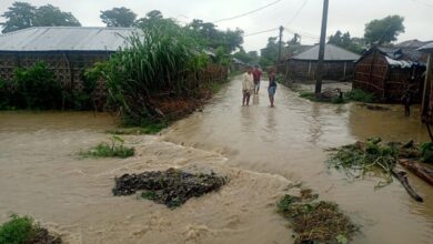 Photo of Bihar records good rainfall; Ganga River overflows in some ghats of Patna
