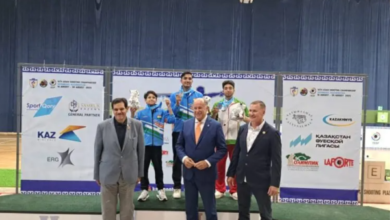 Photo of India’s Girish Gupta clinches gold in 10m air pistol men youth event at Asian Shooting Championship in Shymkent, Kazakhstan