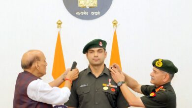 Photo of Neeraj Chopra Conferred Honorary Rank of Lieutenant Colonel in Indian Army