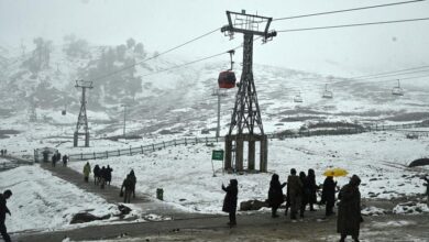 Photo of Fresh Snowfall in Upper Reaches of J&K; Srinagar Records 12.5°C