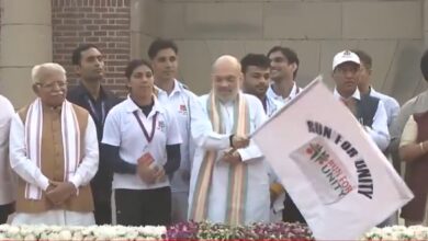 Photo of Home Minister Amit Shah Flags Off ‘Run for Unity’ in New Delhi on National Unity Day