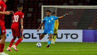 Photo of India Falls 1-2 to Singapore in AFC Asian Cup 2027 Qualifiers in Goa