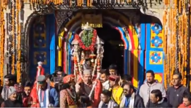 Photo of Shri Kedarnath and Shri Yamunotri Temples Close for Winter on Bhaiya Dooj