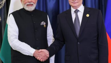 Photo of PM Modi conveys warm greetings to Prez Putin, says looking forward to hosting Russian President next month