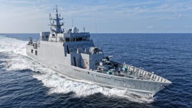 Photo of Indian Navy Unveils Crest of Mahe