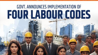 Photo of Industry bodies and consulting firms welcome implementation of four labour codes in the country