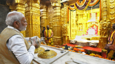 Photo of PM Narendra Modi paid homage to sacred Somnath Dham