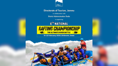 Photo of 6th National Rafting Championship “The Ultimate River Battle” Kicks Off in Shibnote, Doda