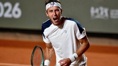 Photo of Argentine tennis player Tomas Martin Etcheverry wins ATP 500 Rio Open