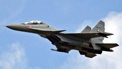 Photo of Indian Air Force Sukhoi-30MKI Jet Crashes in Assam