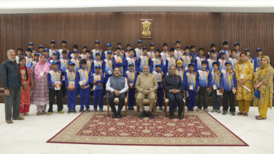 Photo of Vice President C P Radhakrishnan addresses J&K youth delegation participating in Watan Ko Jano programme