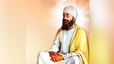 Photo of HM Amit Shah greets people on Prakash Purab of Guru Tegh Bahadur