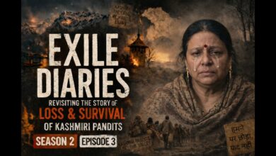 Photo of Exile #Diaries revisiting the story of loss & survival of Kashmiri pandits.