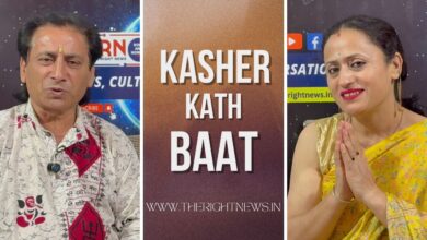 Photo of trn KasherKathBaath between DR. Ramesh Nirrash and Suman Bhat
