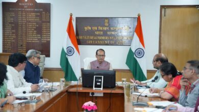Photo of Union Ministers Shivraj Singh Chouhan And Bhupender Yadav Chair Review On Crop Residue Burning
