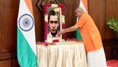 Photo of Vice President C. P. Radhakrishnan Pays Floral Tributes To Freedom Fighter Vanchinathan On Death Anniversary