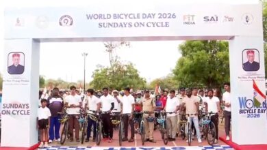 Photo of Telangana Governor Shiv Pratap Shukla Flags Off ‘Sundays On Cycle’ Program In Hyderabad