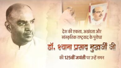Photo of Home Minister Amit Shah Pays Tribute To Dr Syama Prasad Mookerjee On 125th Birth Anniversary