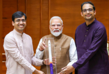 Photo of PM Modi Interacts With Skyroot Aerospace Founders After Vikram-1 Success
